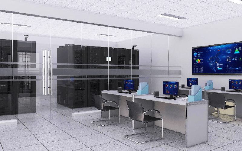 靈臺(tái)鈺圣有機(jī)農(nóng)業(yè)公司安防監(jiān)控、門(mén)禁機(jī)房設(shè)備硬件案例